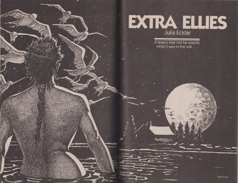Original illustration for Extra Ellies by Janet Aulisio